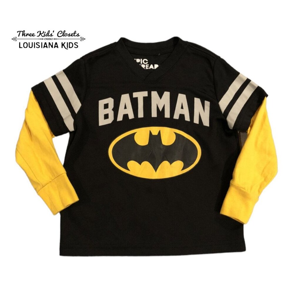 Epic Threads 2T Batman Layered Look Shirt